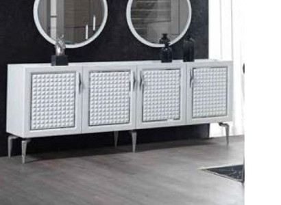Console table Mirror Sideboard Set Italian style xxl Chests of drawers